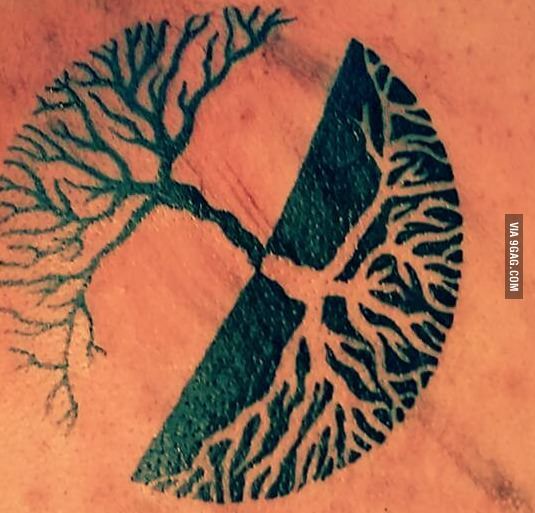 Cool Tree Of Life Tattoo