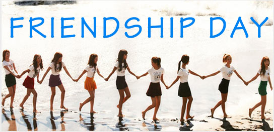 Friendship Day Wishes Friends Joining Hands Picture
