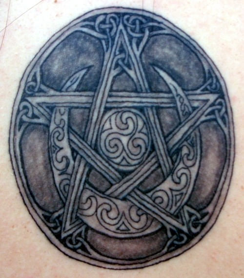 Grey Pagan Tattoo