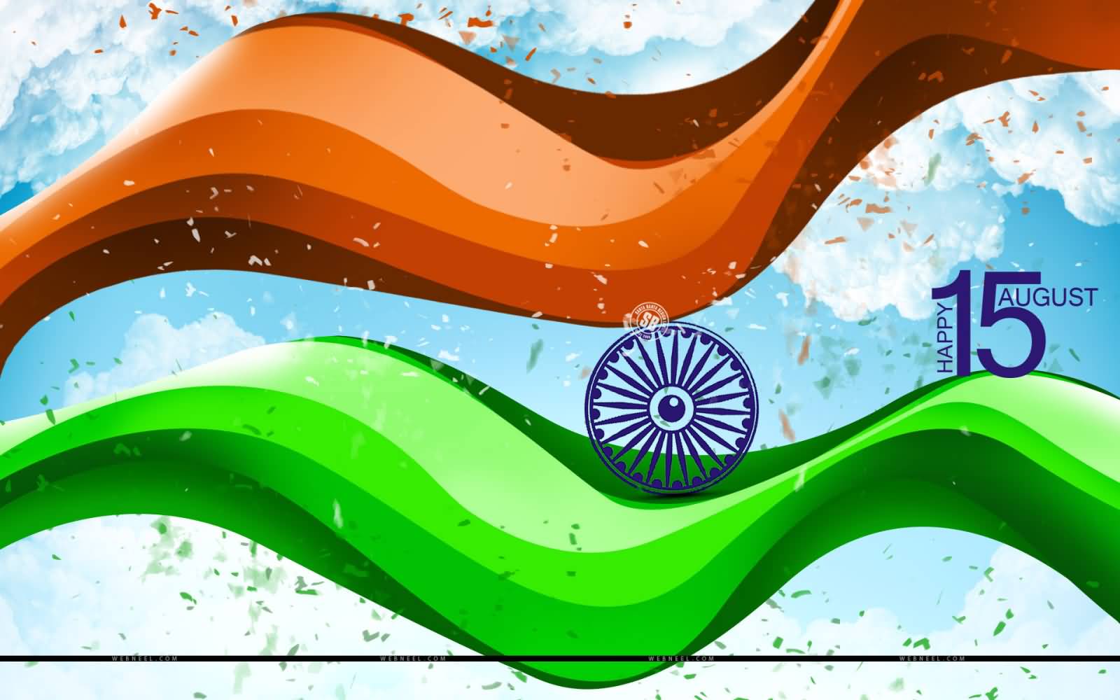 Happy 15 August Independence Day Of India