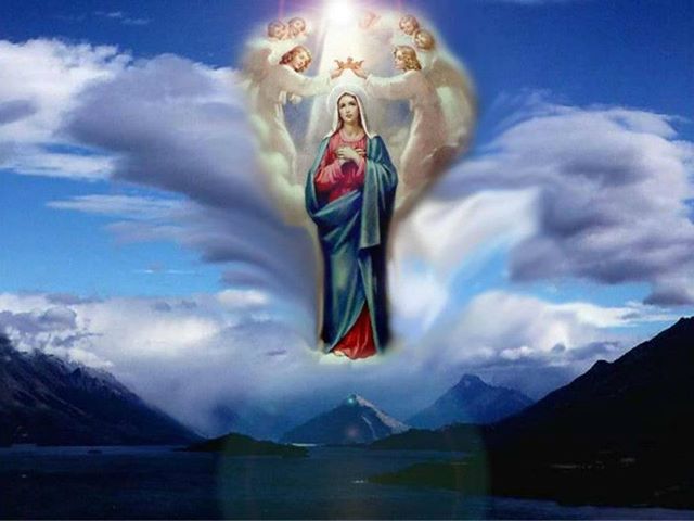 Happy Feast Of Assumption Of Virgin Mary Picture