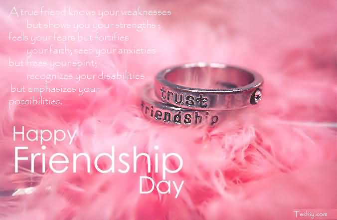 Happy Friendship Day Greeting Card