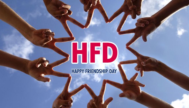 Happy Friendship Day Hands Image