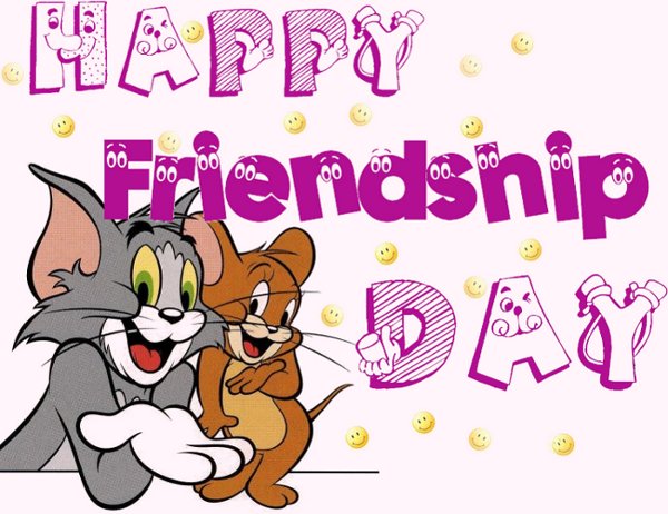 Happy Friendship Day Tom And Jerry Cartoon Picture