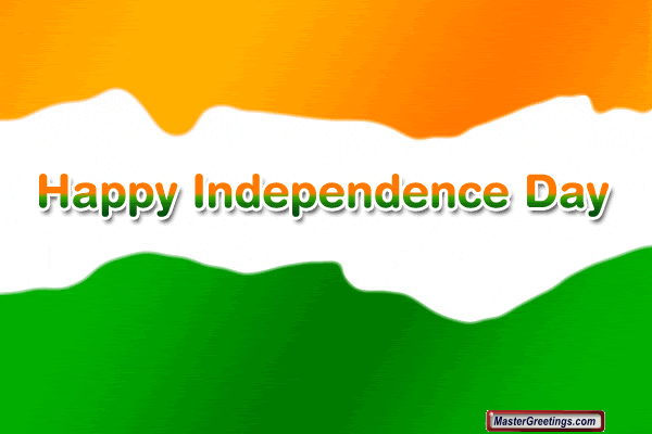 Happy Independence Day Glitter Image