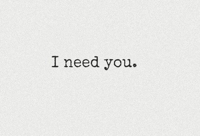 I Need You Picture