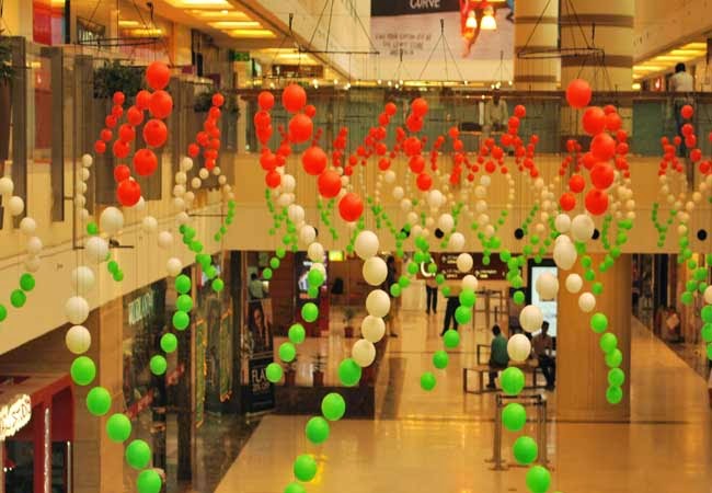 Independence Day Of India Decoration With Balloons