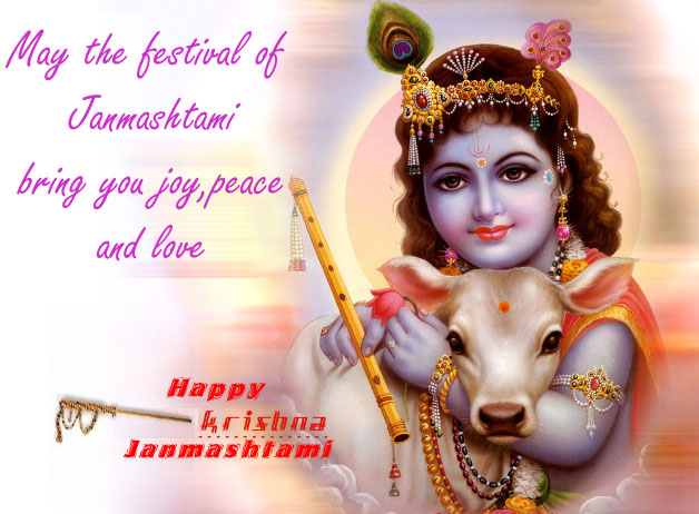 May The Festival Of Janmashtami Bring You Joy, Peace And Love Happy Krishna Janmashtami