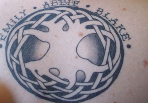 Nice Celtic Tree Of Life Tattoo