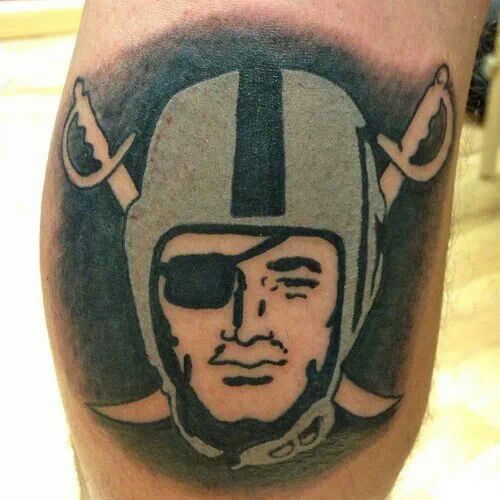 Nice Oakland Raiders Tattoo