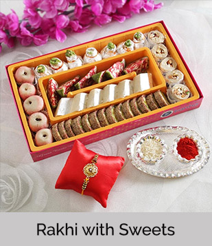 Rakhi And Sweets Picture