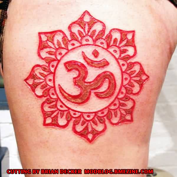Religious Scarification Tattoo