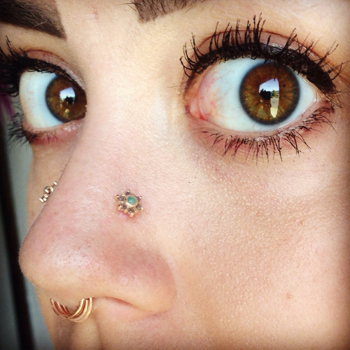 Septum And Nostril Piercing Ideas For Girls