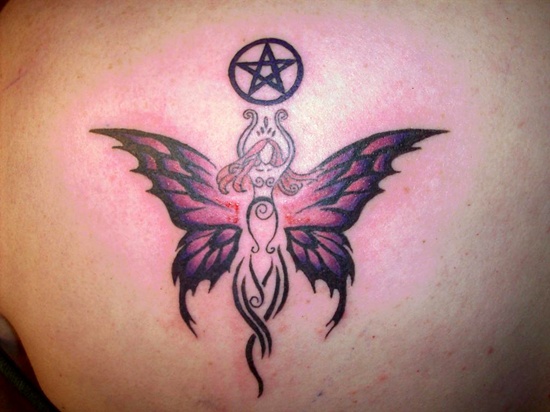 Small Pagan And Wiccan Tattoo