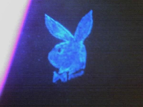 Small Rabbit Head UV Tattoo