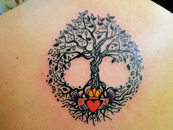 26+ Fantastic Pagan Tree Tattoos