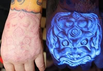Terrific Hanya UV Tattoo On Hand