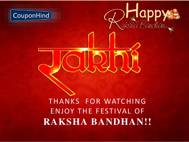 Thanks For Watching Enjoy The Festival Of Raksha Bandhan