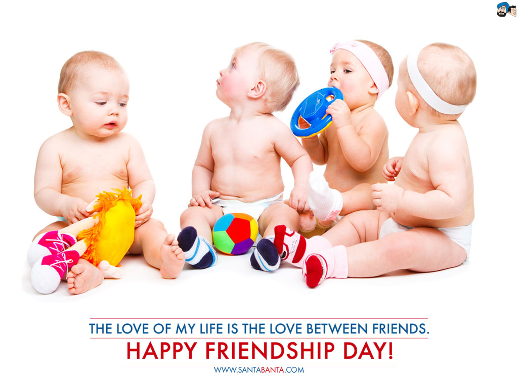 The Love Of My Life Is The Love Between Friends. Happy Friendship Day Cute Friends Picture