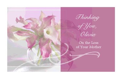 Thinking Of You Olivia, On The Loss Of Your Mother