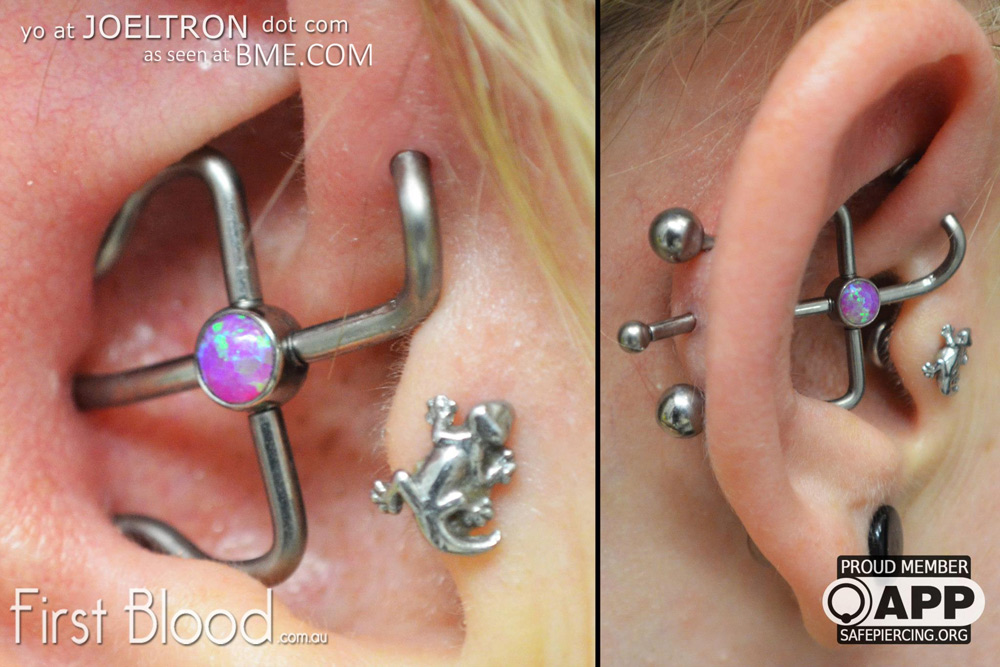 Tragus And Ear Project Piercing For Girls