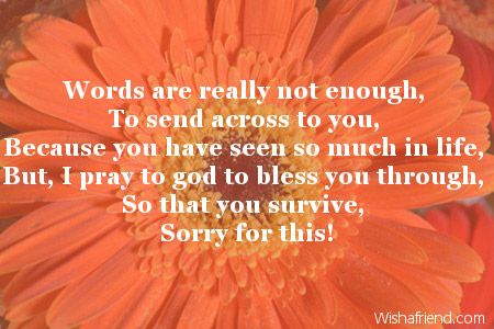 Words Are Really Not Enough, To Send Across To You Because You Have Seen So Much In Life