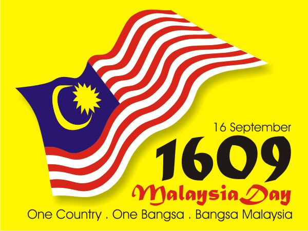 16 September 1609 Malaysia Day One Country, One Bangsa, Bangsa Malaysia