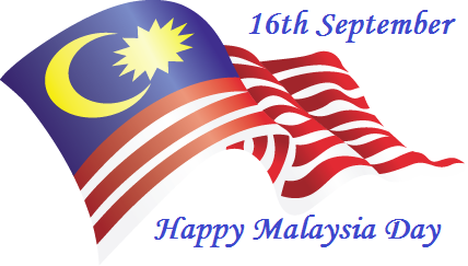 16th September Happy Malaysia Day