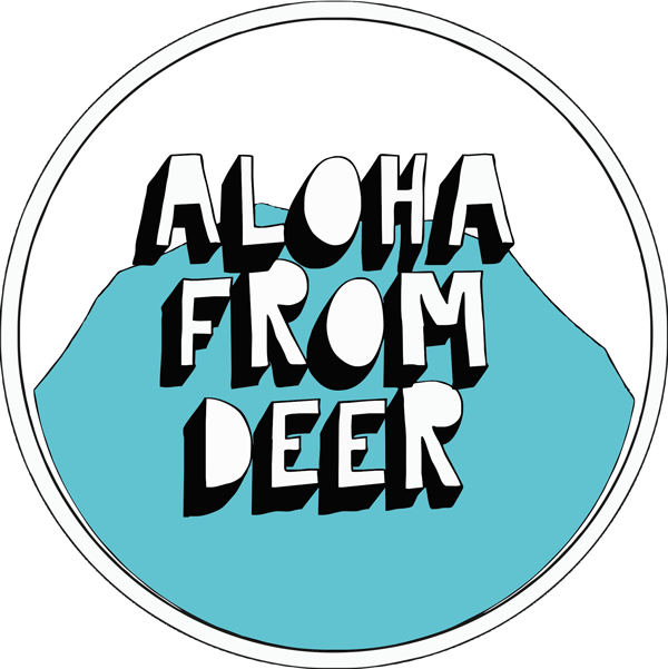 Aloha From Deer Clipart