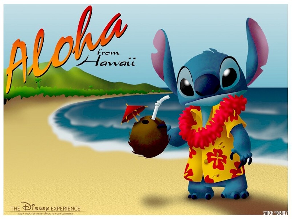 Aloha From Hawaii Disney Cartoon Picture