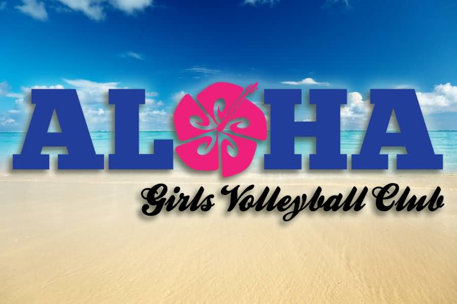Aloha Girls Volleyball Club Logo Picture