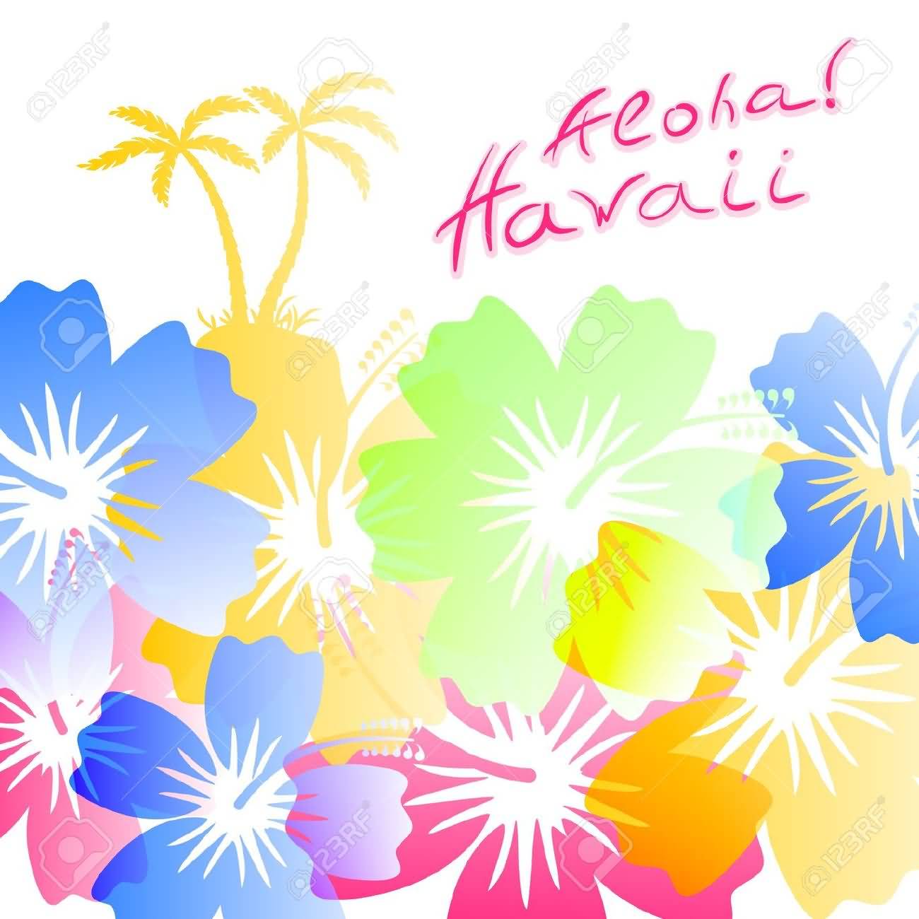 Aloha Hawaii Flowers Photo