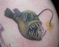 Angler Fish Tattoo By BooBelle