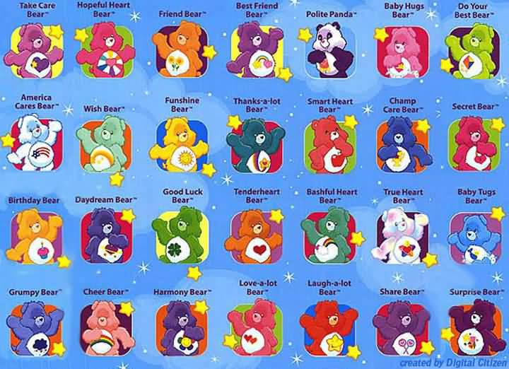 Care Bears Stickers Picture
