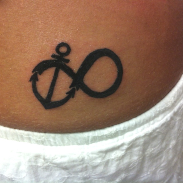 42+ Anchor Infinity Symbol Tattoos.