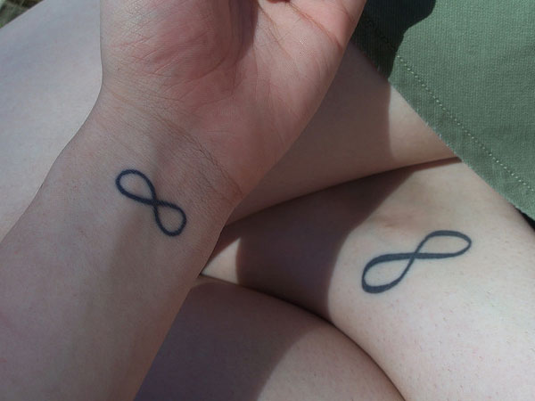 Different Size Infinity Symbol Tattoos