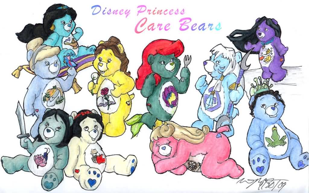 Disney Princess Care Bears