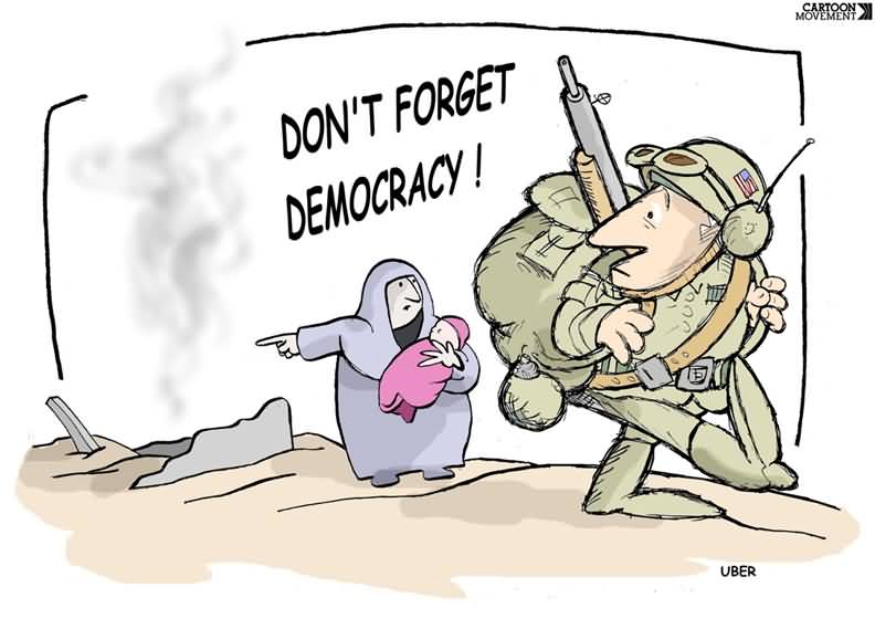 Don't Forget Democracy Painting International Day of Democracy