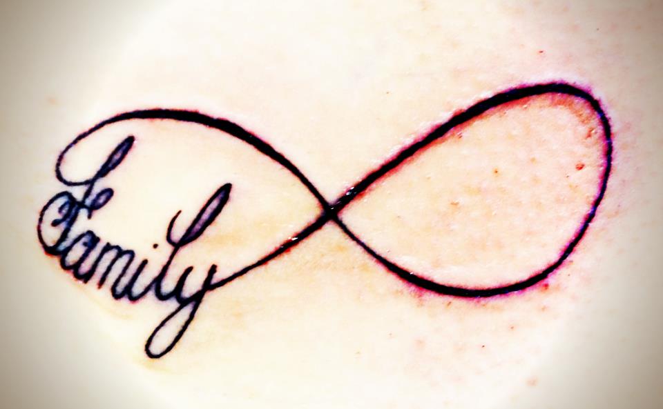 Family Infinity Symbol Tattoo