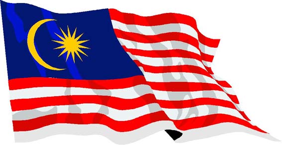 Flag Of Malaysia Happy Malaysia Day Illustration