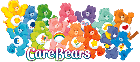 Group Of Colorful Care Bears