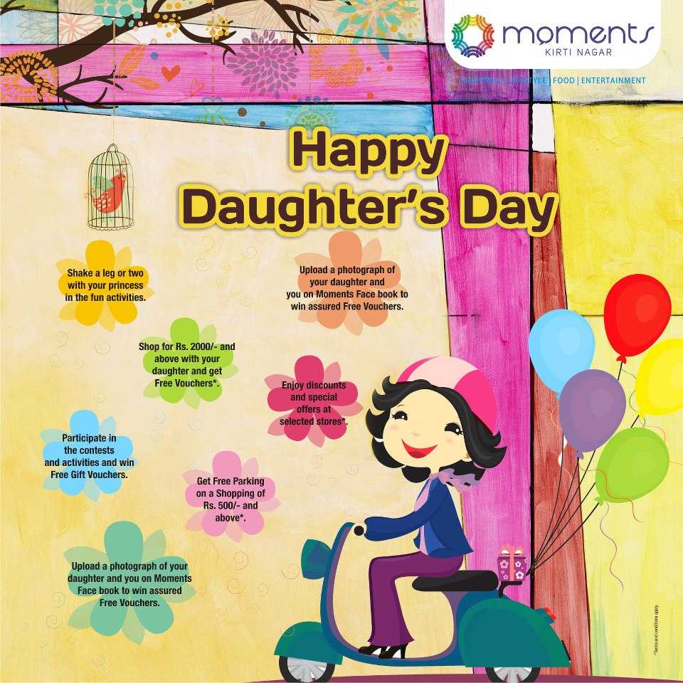 Happy Daughters Day Beautiful Wishes Picture