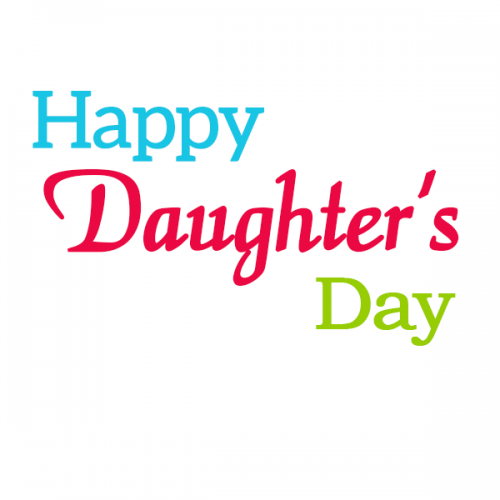 Happy Daughters Day Wish Picture