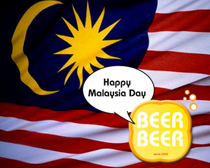 Happy Malaysia Day Beer Beer