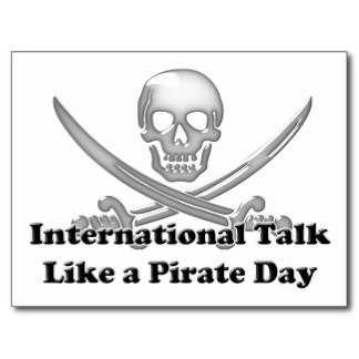 International Talk Like A Pirate Day Pirate Sign Picture