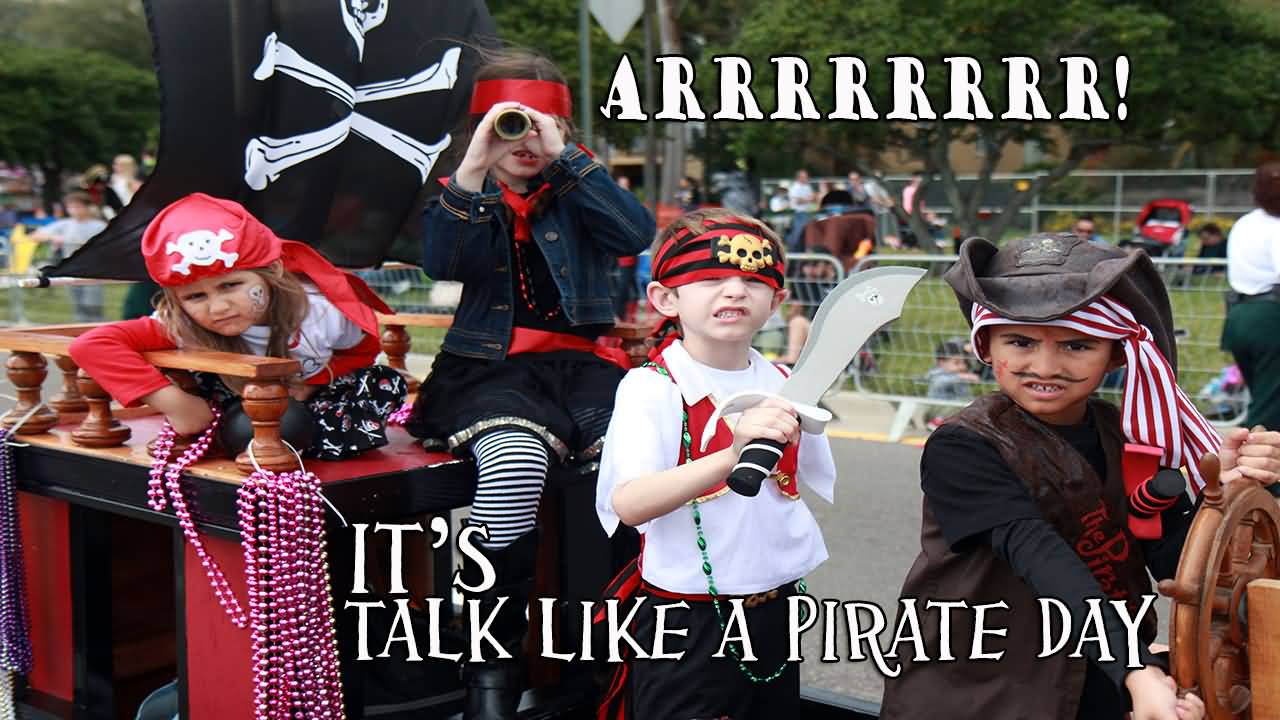 It's Talk Like A Pirate Day Parade Picture