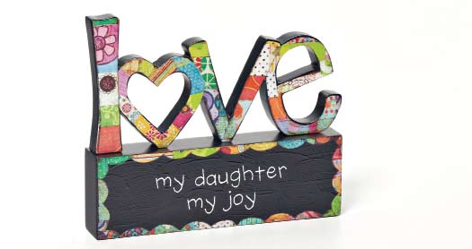 Love My Daughter My Joy Happy Daughters Day