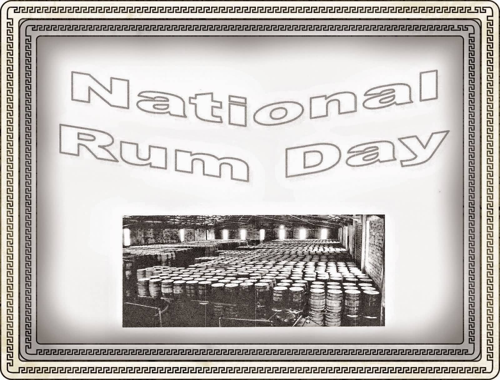 National Rum Day 2016