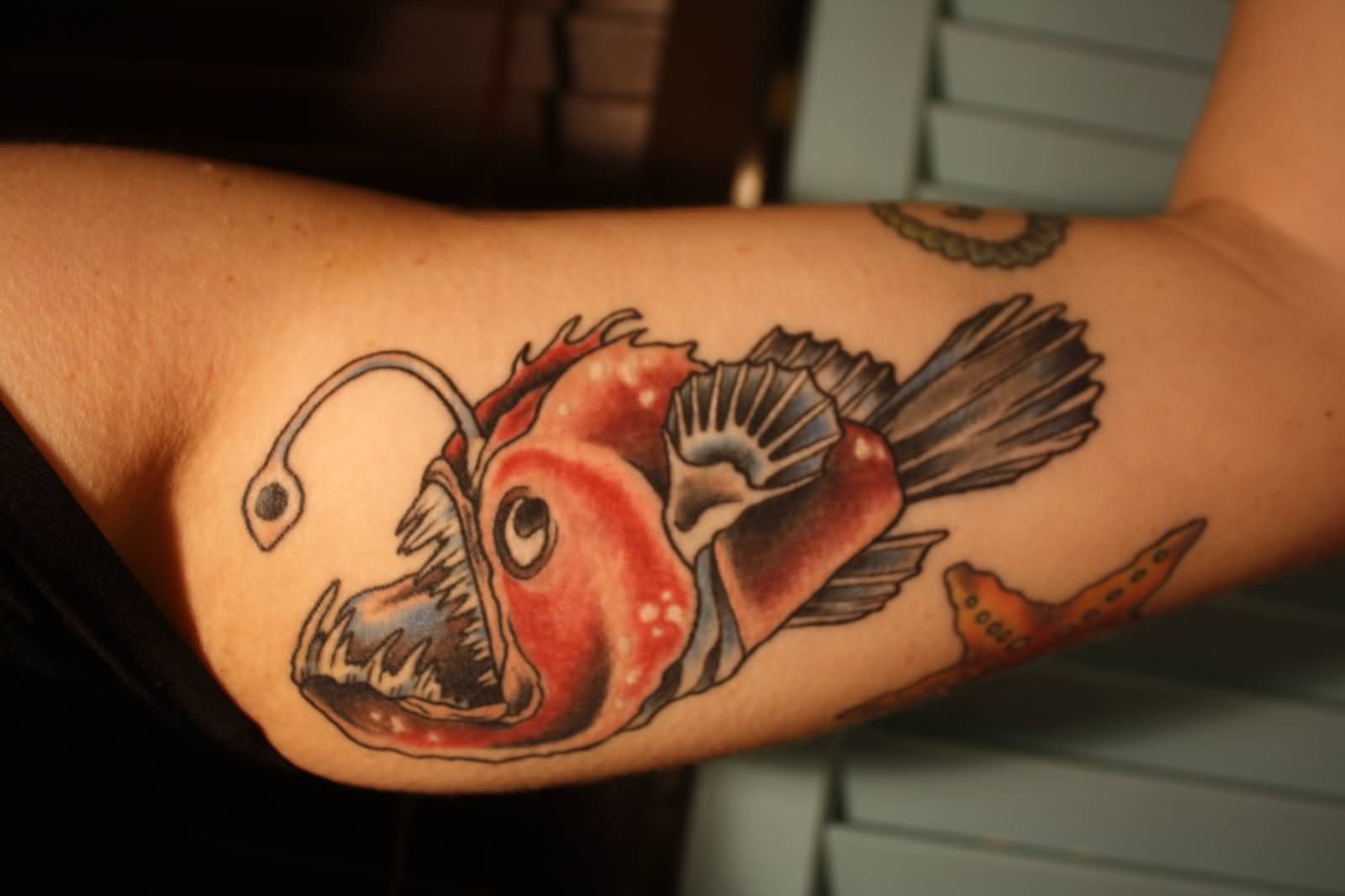 50+ Angler Fish Tattoos Ideas.