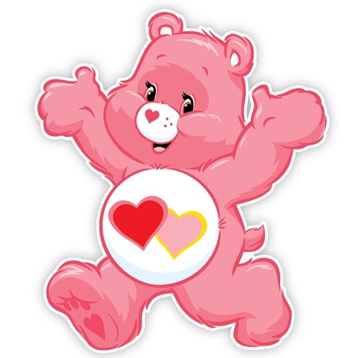 Pink Lovely Care Bear Picture